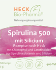 Spirulina 500 mit Silicium, 400 Tabletten