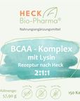 BCAA mit Lysin, 150 Kapseln