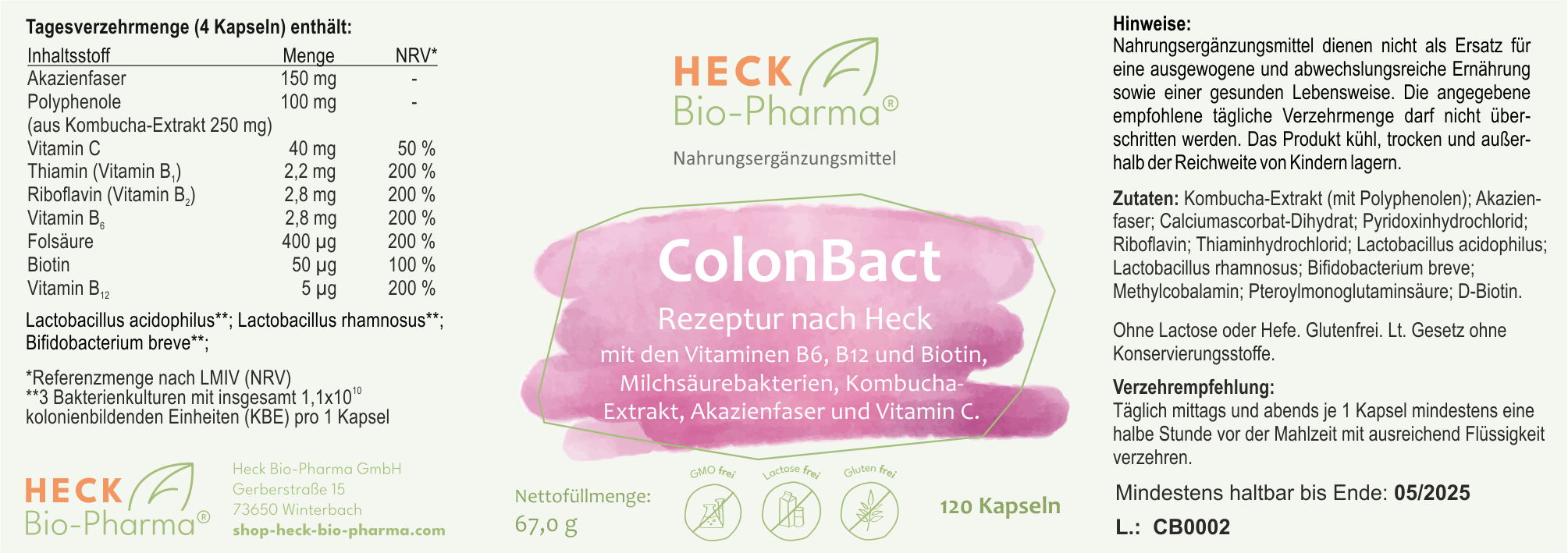 Probiotika – Heck Bio-Pharma