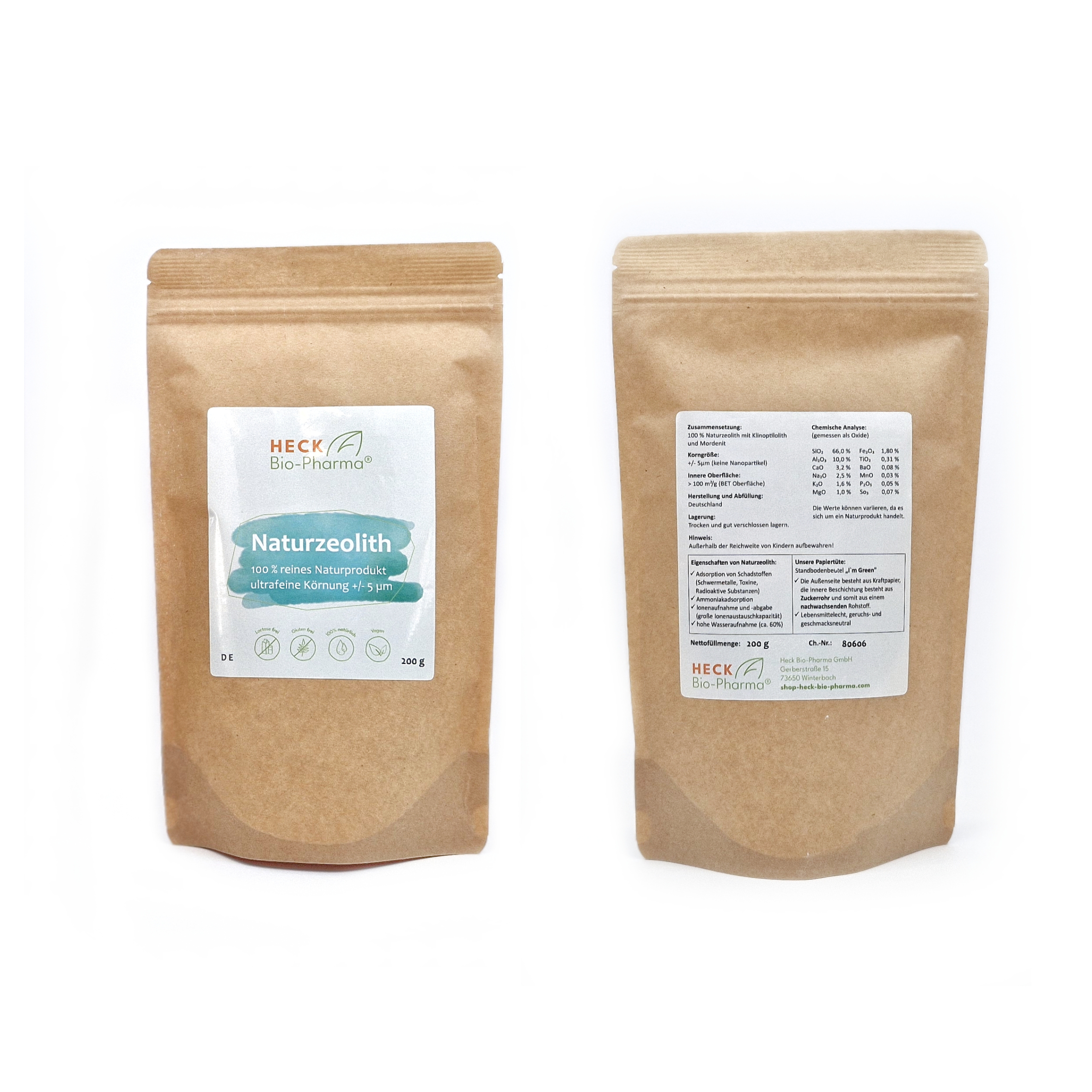 Aktionspreis! Naturzeolith ultrafein - feine Körnung +/- 5µm wieder verfügbar!