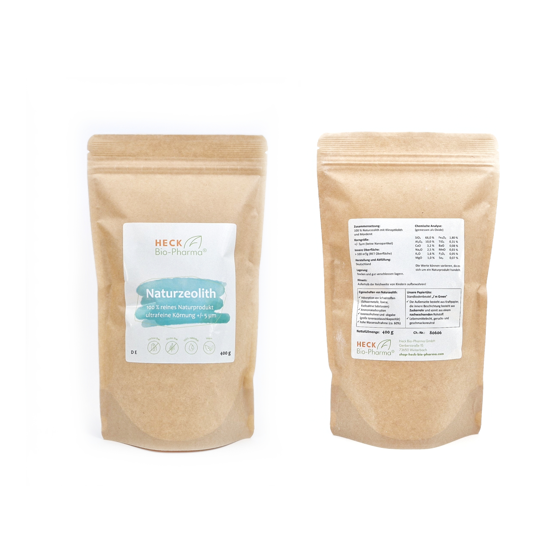 Aktionspreis! Naturzeolith ultrafein - feine Körnung +/- 5µm wieder verfügbar!