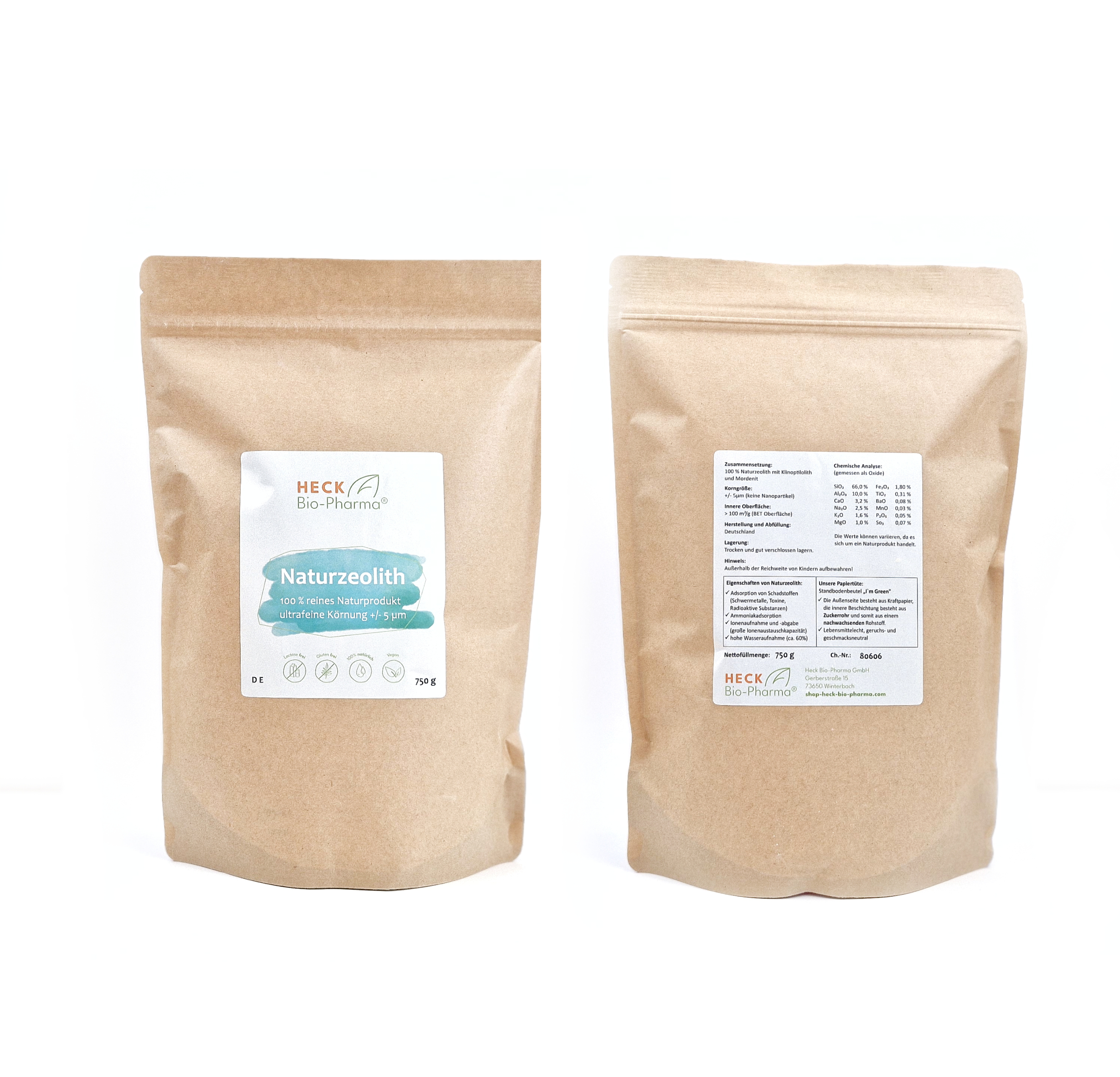Aktionspreis! Naturzeolith ultrafein - feine Körnung +/- 5µm wieder verfügbar!