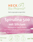 Spirulina 500 mit Silicium, 400 Tabletten
